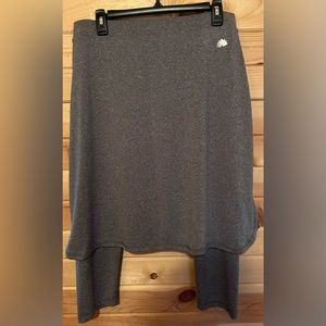 Snoga Athletics Cropped ShirtTail Snoga Heather Grey Size XL